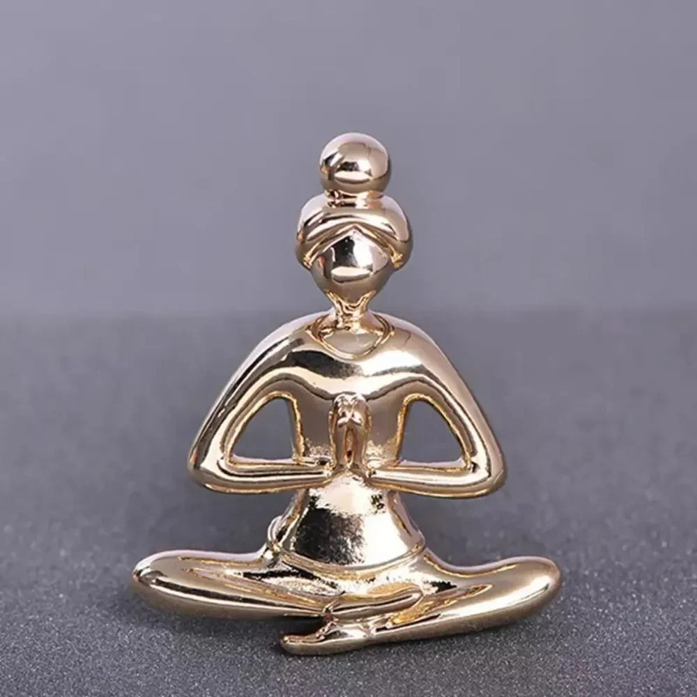 VQ Yoga Girl Brooch
